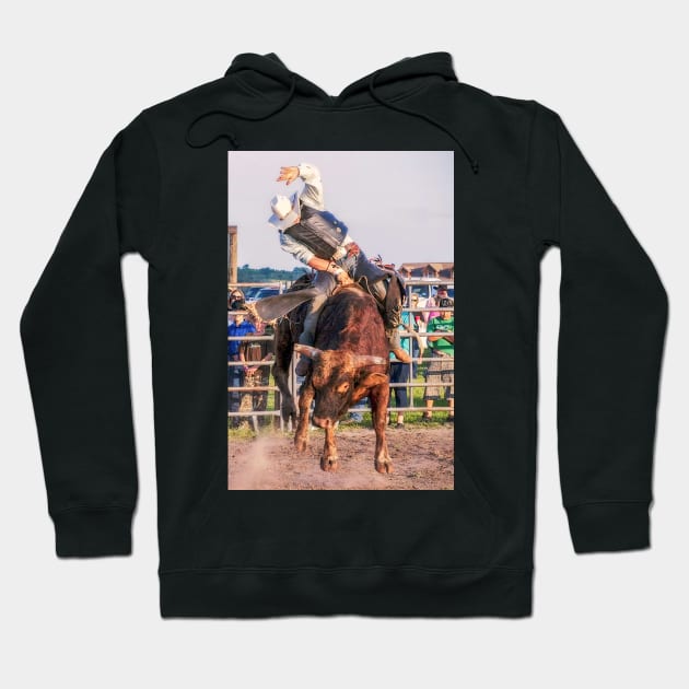 Bull rider Hoodie by joesaladino